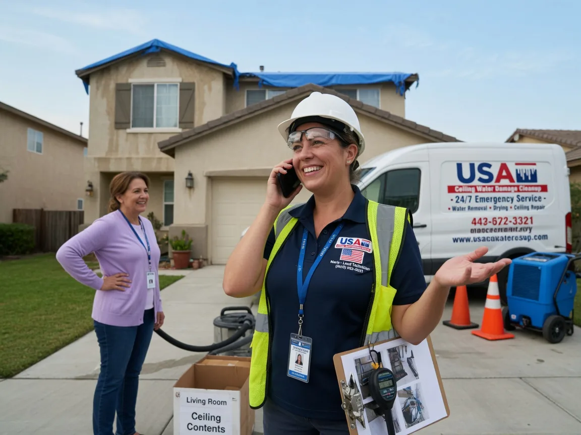 Ceiling Water Damage Restoration Kilbourne, OH FAQs